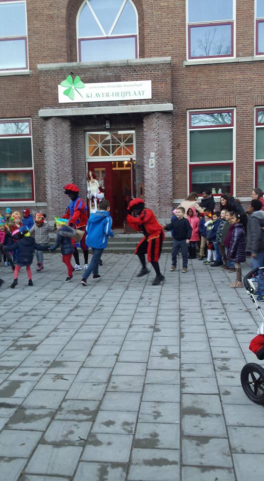 Sinterklaas basisschool de klaver heijplaat