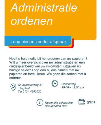Administratie ordenen