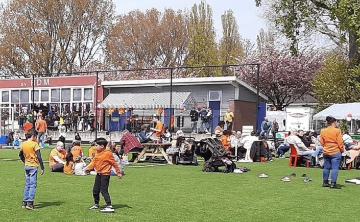 SV RDM kleurde vandaag oranje