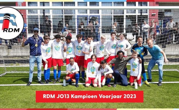 RDM JO13-1 kampioen 3e fase 2022/2023
