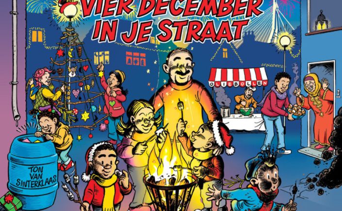Vier december met de buren