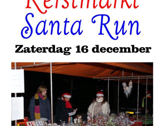 Kerstmarkt en Santa Run