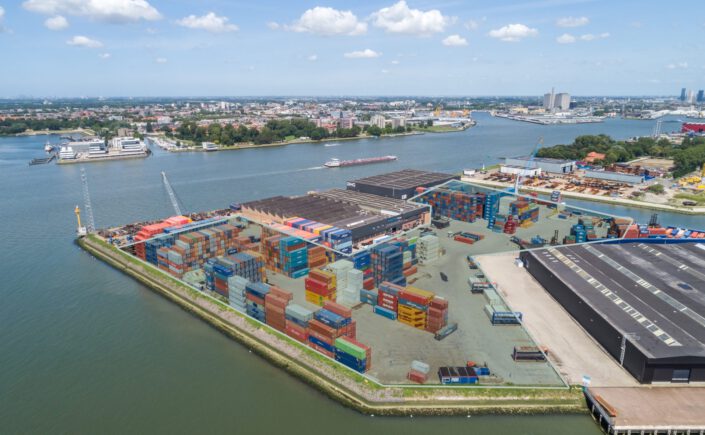 DHG verhuurt 22.000 m² terrein in Eemhaven in Rotterdam