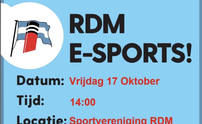 SV RDM organiseert E-Sports middag voor kinderen!