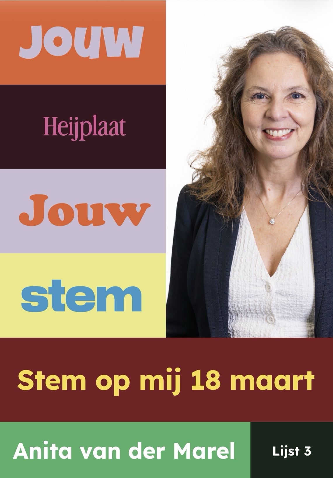 Heijplaat Kiest – De flyers: Anita van der Marel
