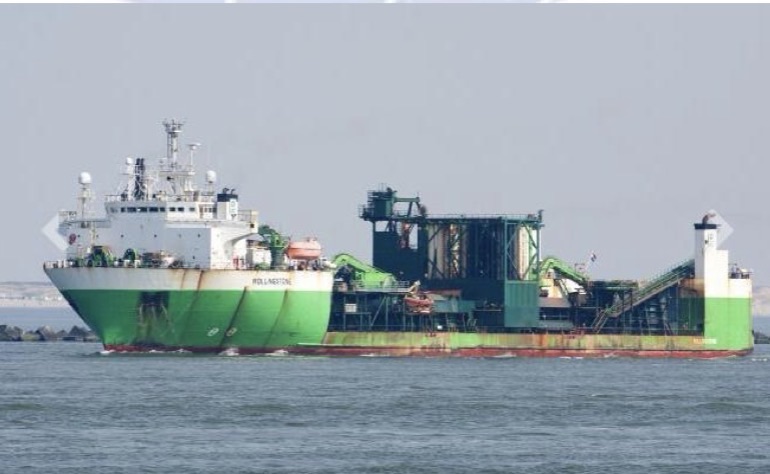 140 meter lang werkschip Deme RollingStone meert dagenlang aan bij kade 1–6: dit kunnen omwonenden merken